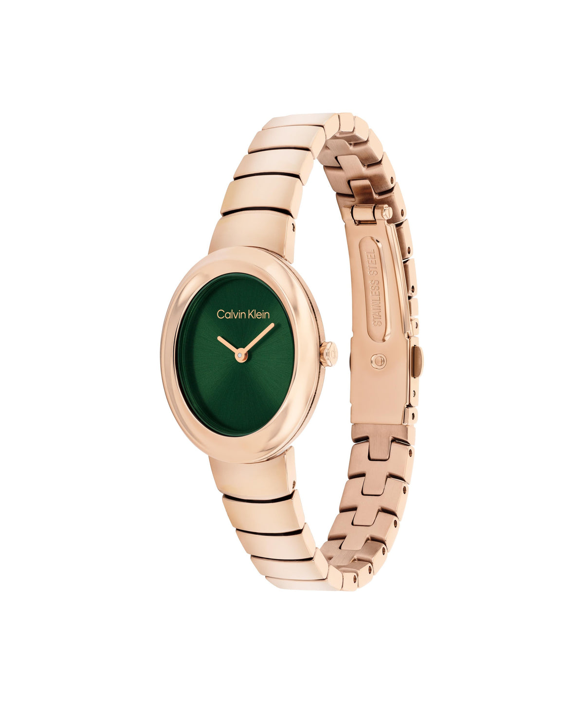 Calvin Klein Twisted Bezel 25100148 – three-quarter view