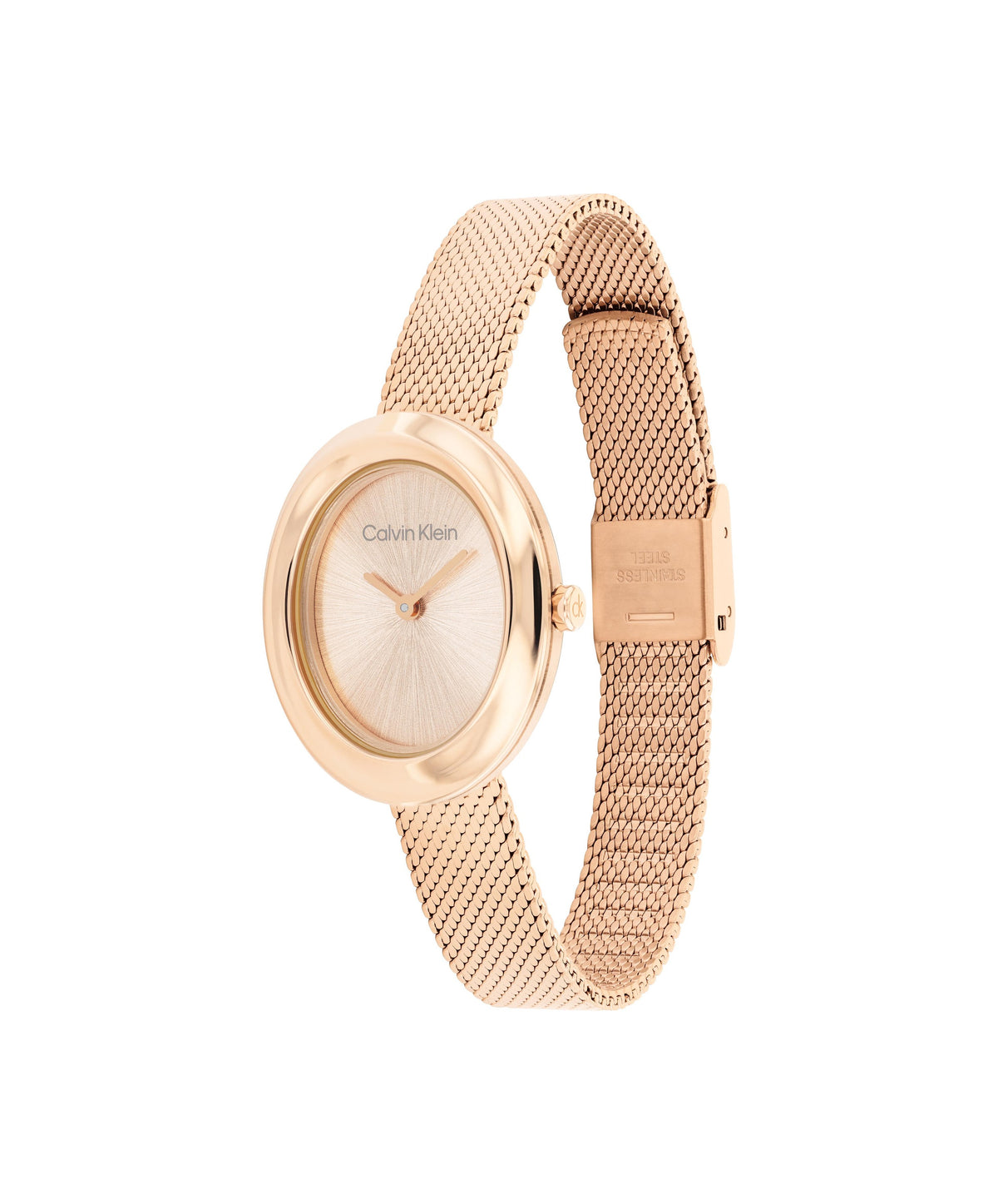 Calvin Klein Twisted Bezel 25100153 – three-quarter view