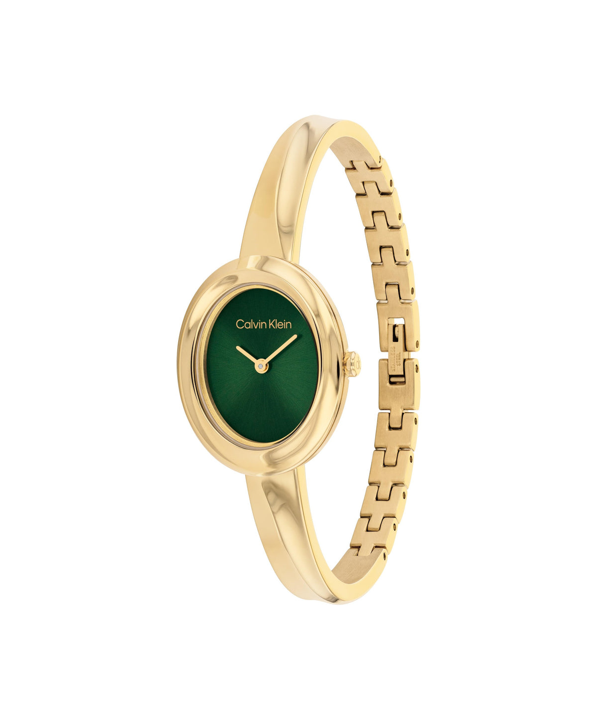 Calvin Klein Twisted Bezel 25100203 – three-quarter view