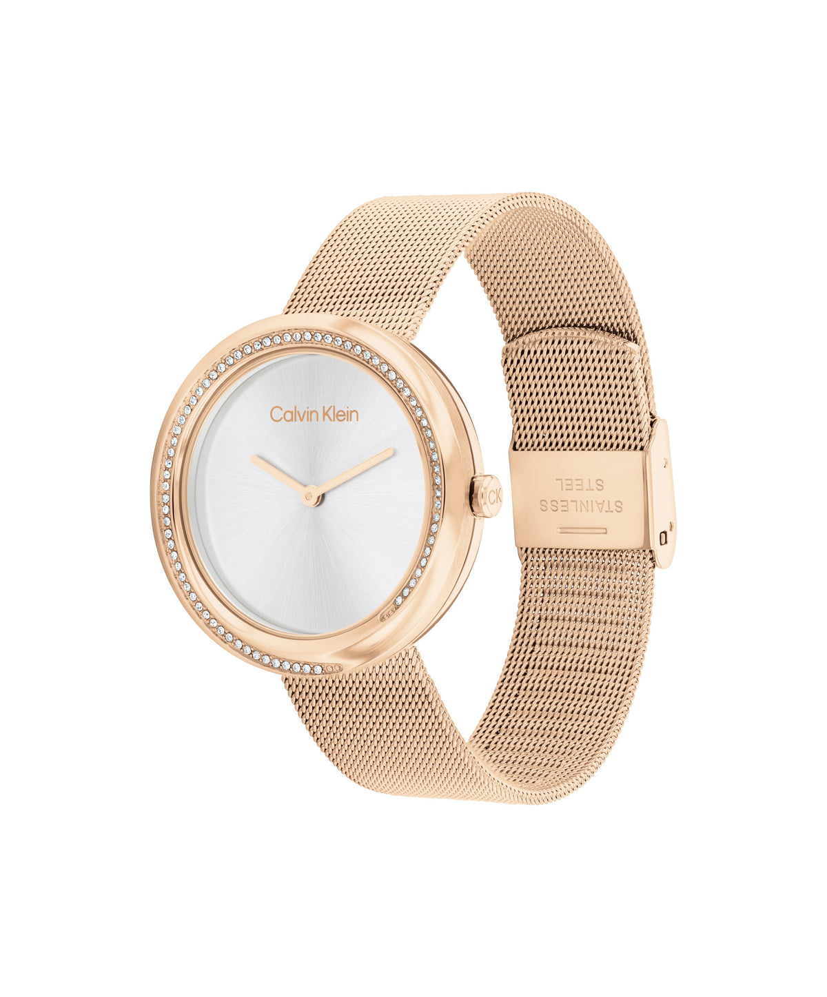 Calvin Klein Twisted Bezel 25200312 – three-quarter view