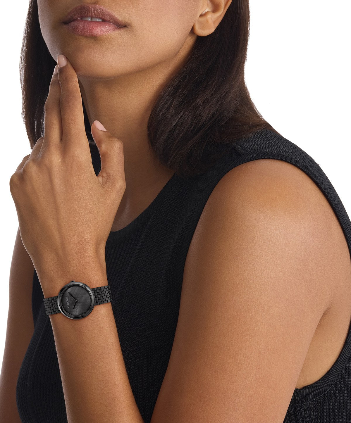 Calvin Klein Twisted Bezel 25200323 – on the wrist