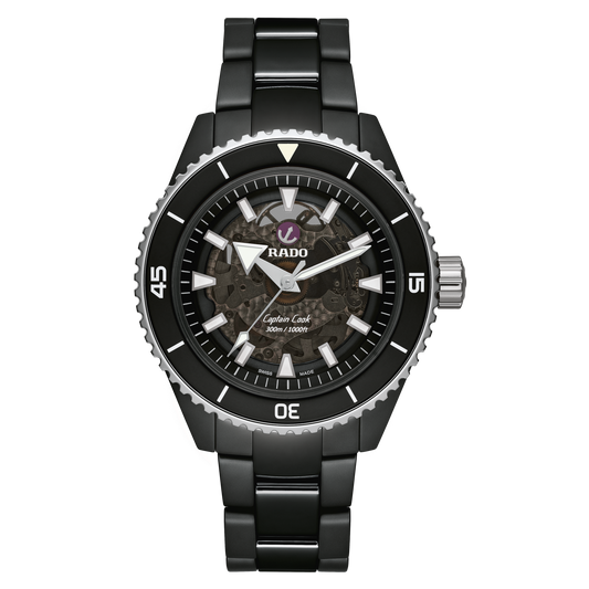 Rado Captain Cook High-Tech Ceramic R32127152 – front view
