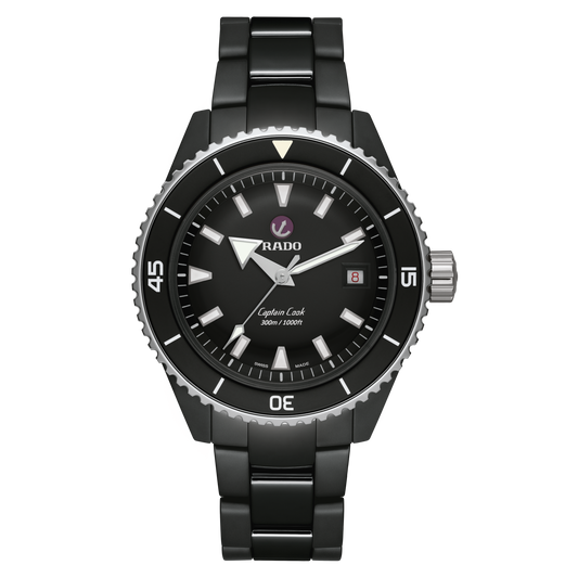 Rado Captain Cook High-Tech Ceramic Diver R32129152 – front view