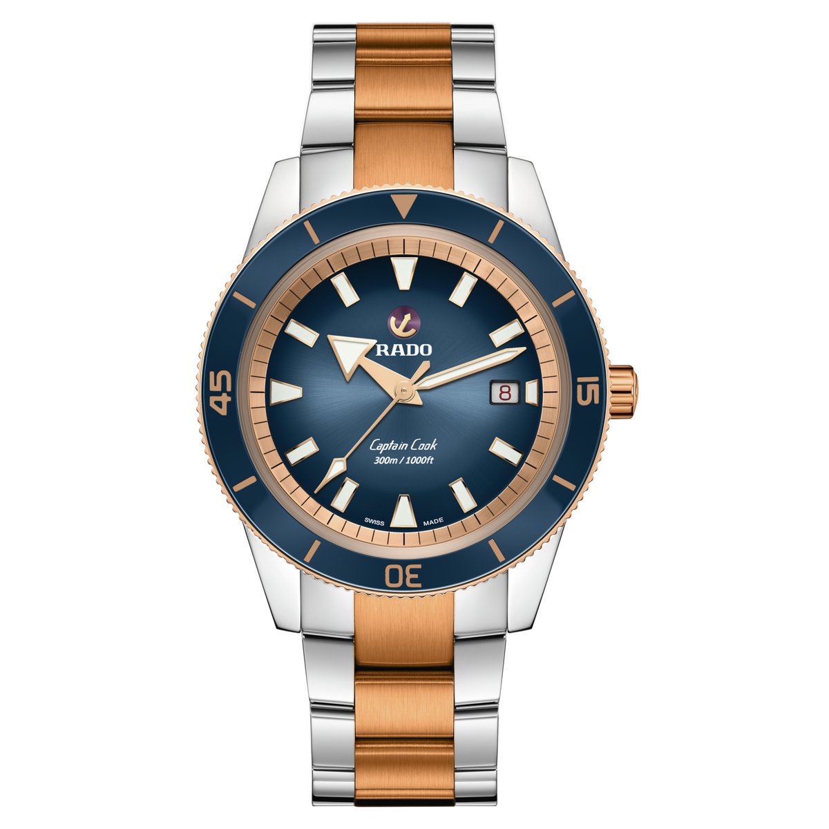 Rado Captain Cook Automatic R32137203 – front view