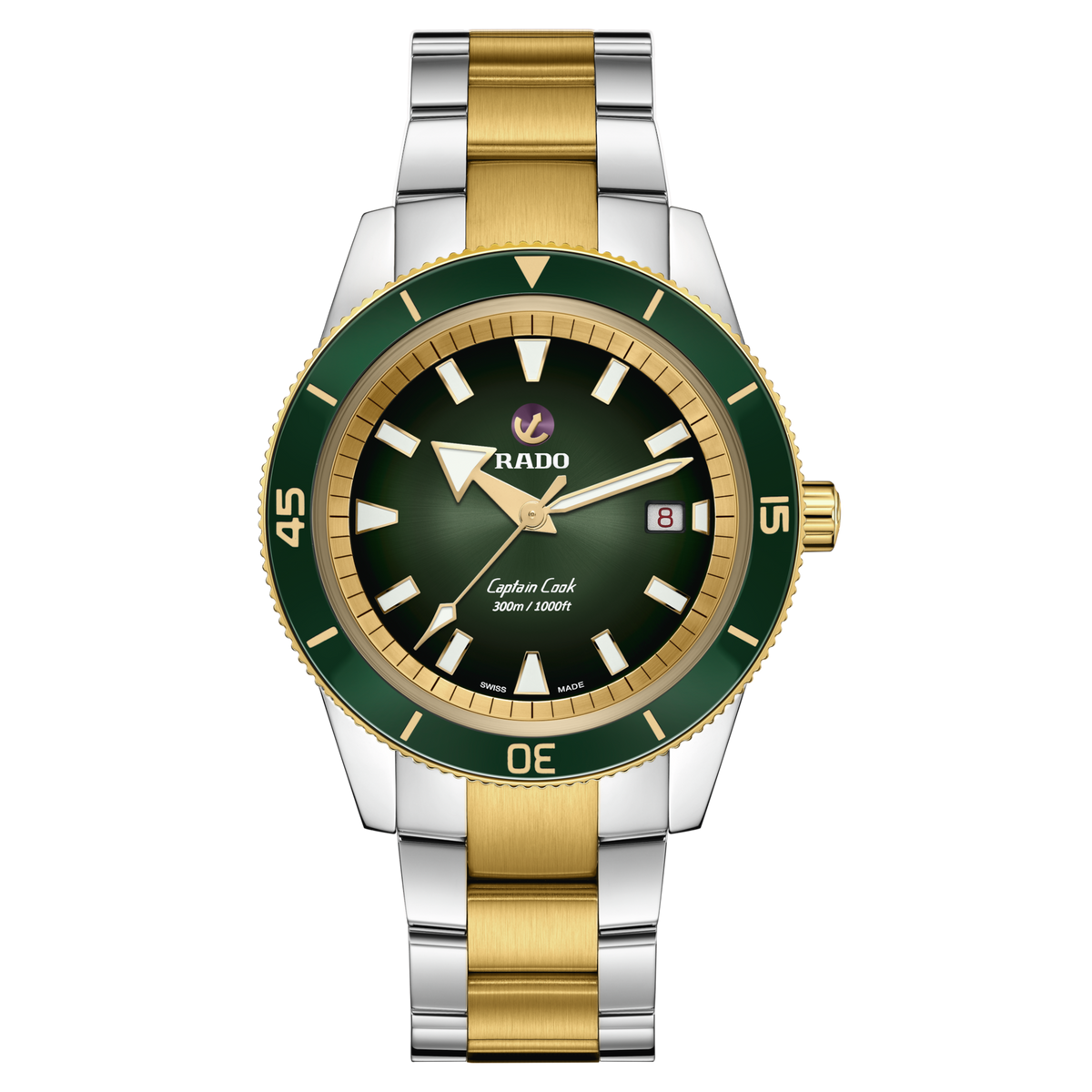 Rado Captain Cook Automatic R32138303 – front view