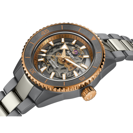 Captain Cook High-Tech Ceramic Skeleton R32148162 - Kamal Watch Company