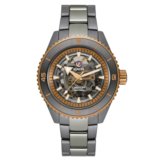 Captain Cook High-Tech Ceramic Skeleton R32148162 - Kamal Watch Company