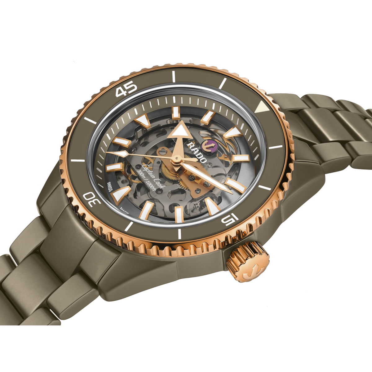 Rado Captain Cook High-Tech Ceramic Skeleton R32150162 – view 2