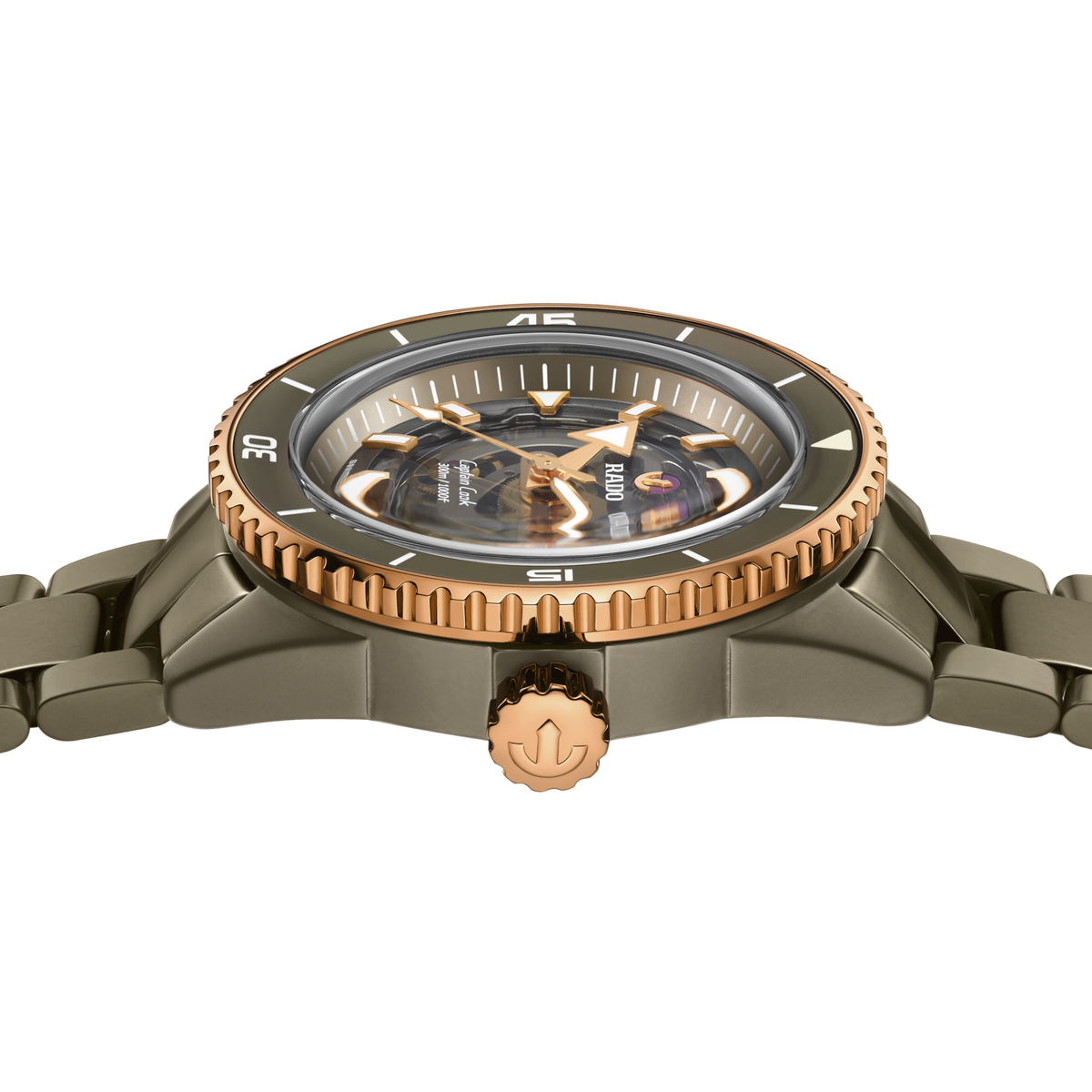 Rado Captain Cook High-Tech Ceramic Skeleton R32150162 – view 3