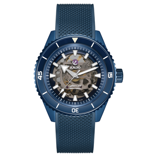 Rado Captain Cook High-Tech Ceramic Skeleton R32153209 – front view