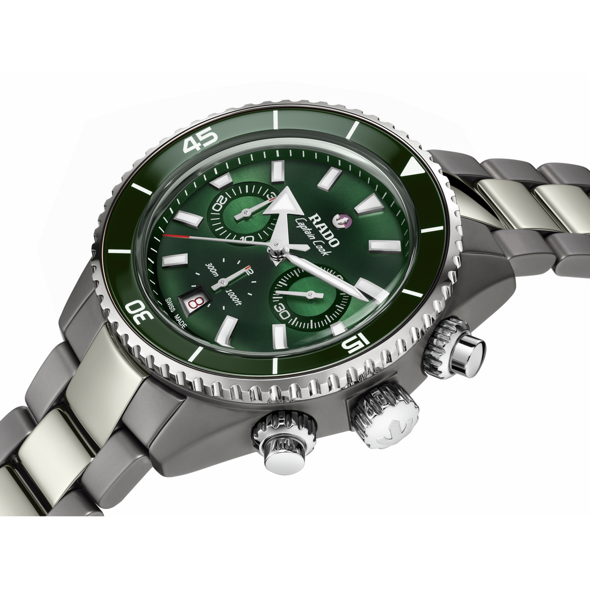 Rado Captain Cook High-Tech Ceramic Automatic Chronograph R32189313 – view 2