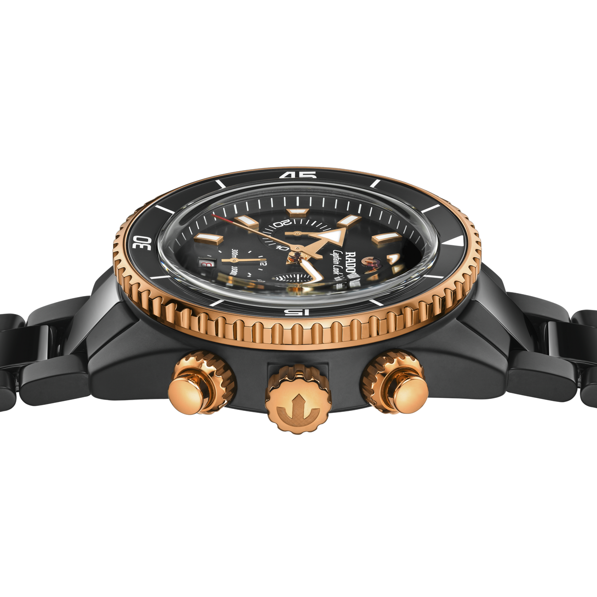 Rado Captain Cook High-Tech Ceramic Automatic Chronograph R32190153 – view 3