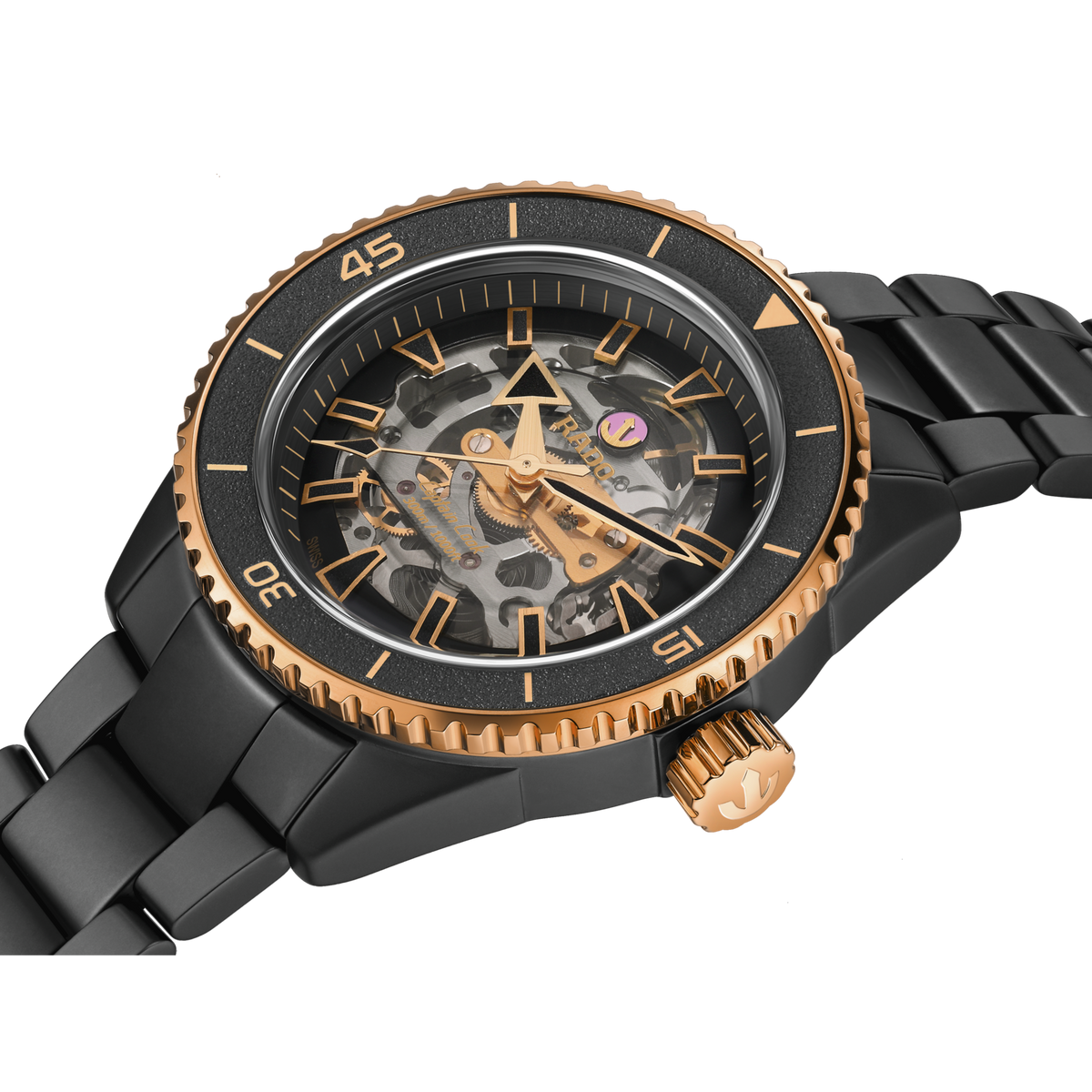 Rado Captain Cook High-Tech Ceramic Skeleton R32192152 – view 2