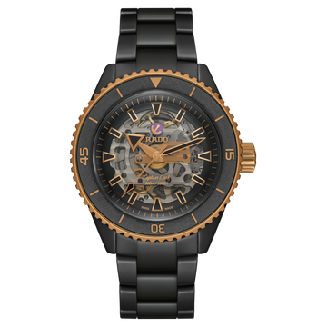 Rado Captain Cook High-Tech Ceramic Skeleton R32192152 – front view