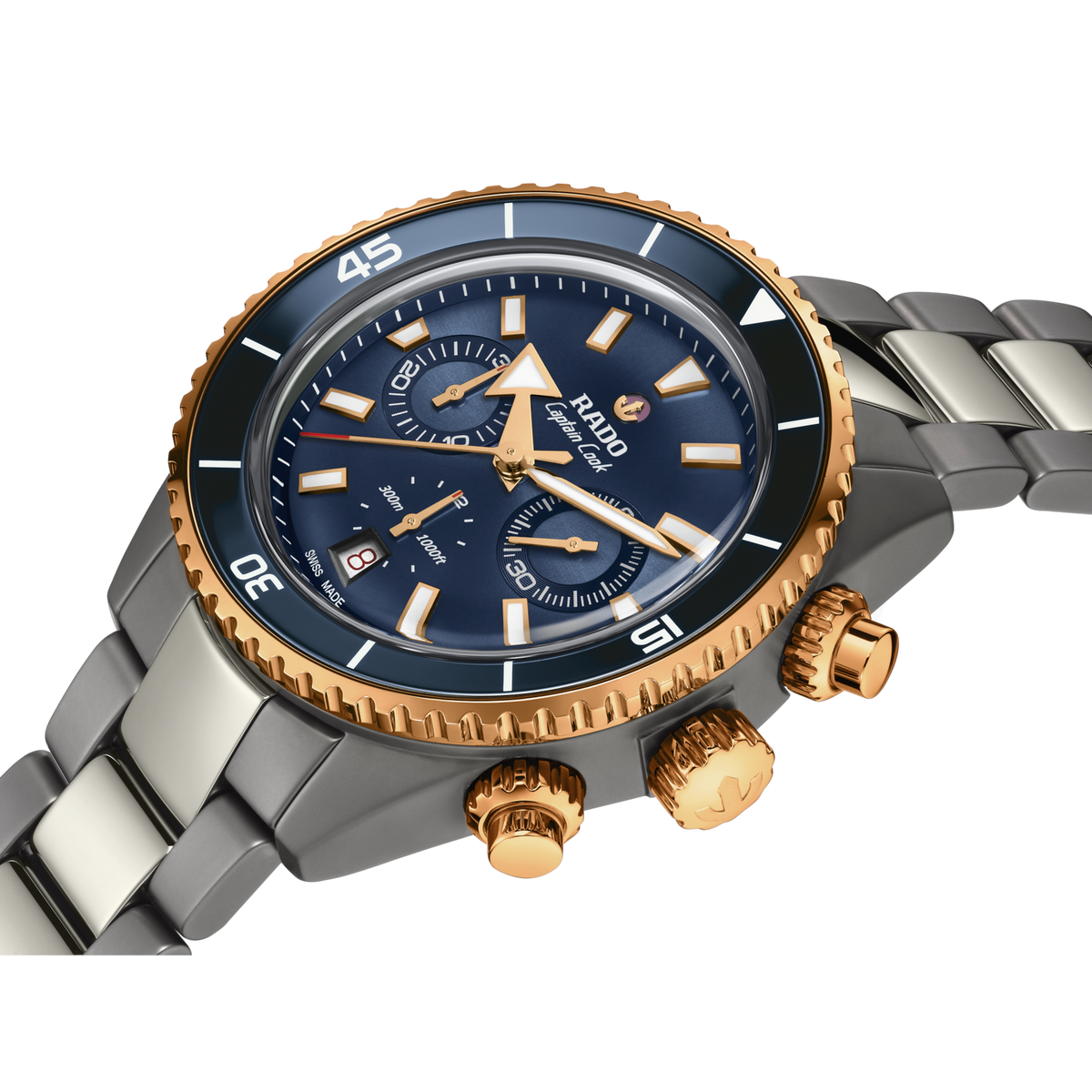 Rado Captain Cook High-Tech Ceramic Chronograph R32195202 – view 2