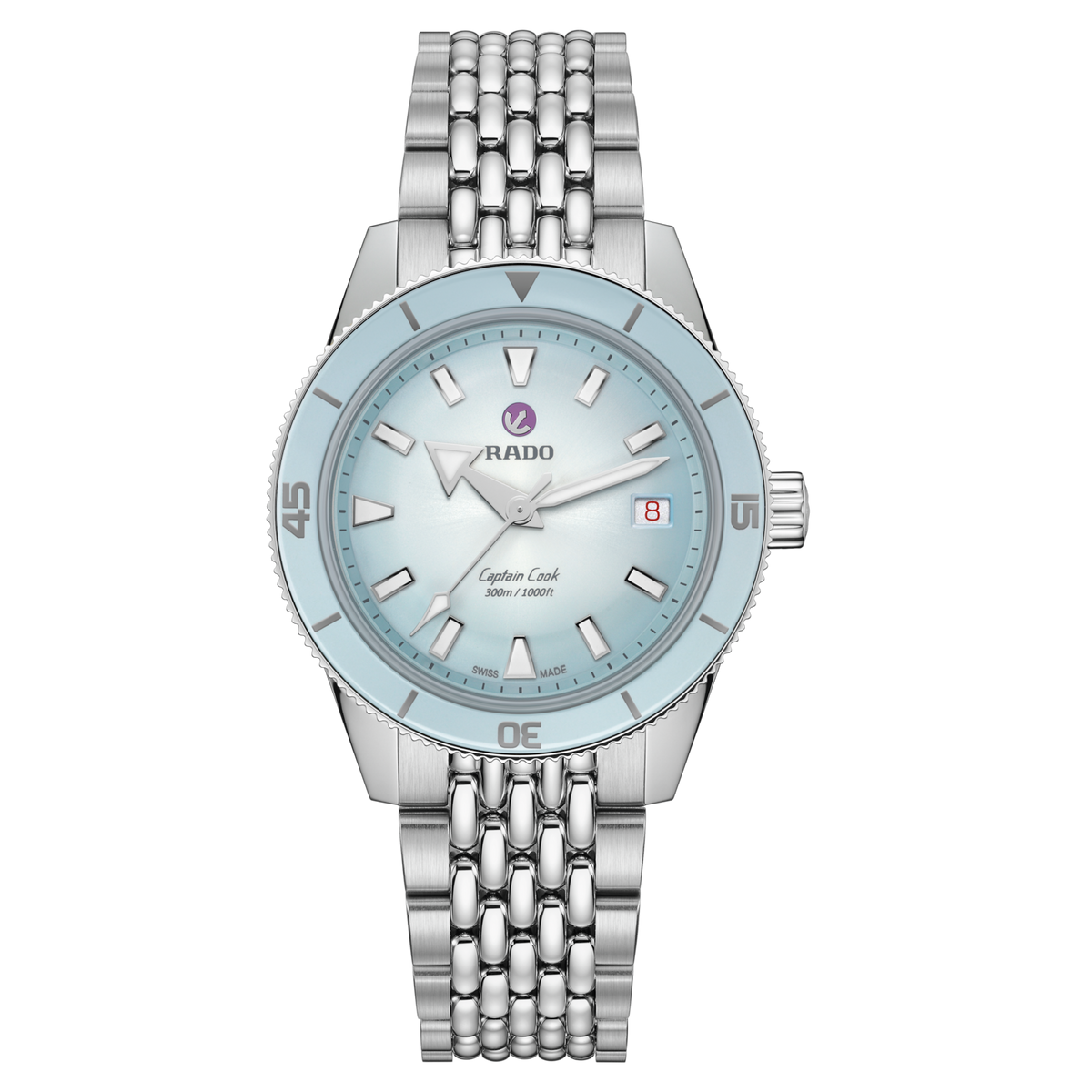 Rado Captain Cook Automatic R32223203 – front view