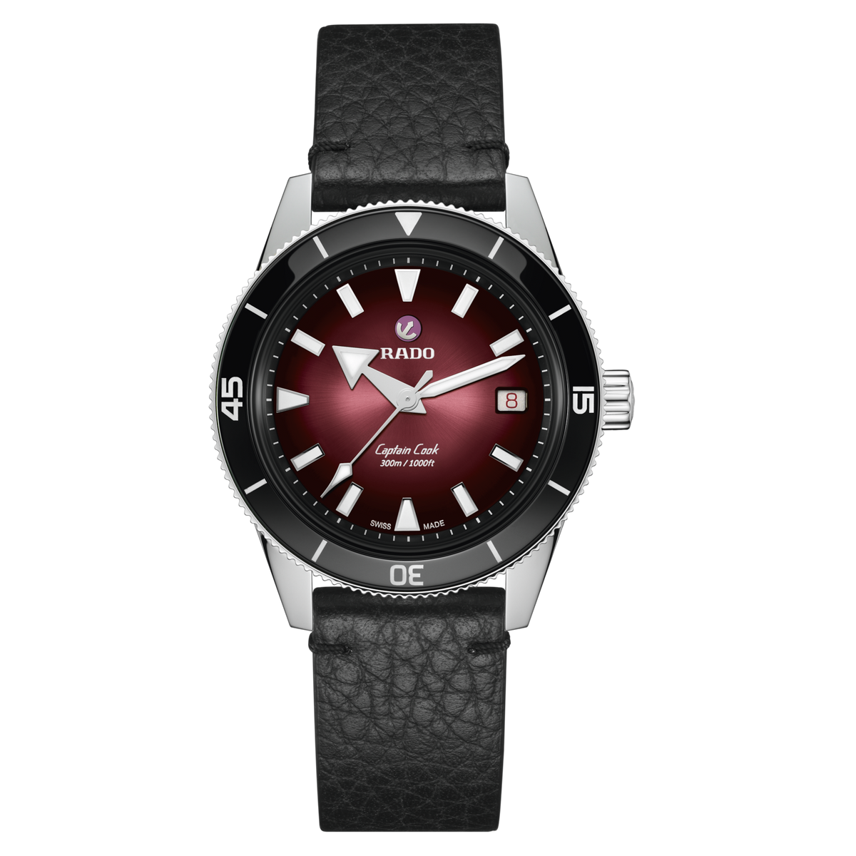 Rado Captain Cook Automatic R32223408 – front view