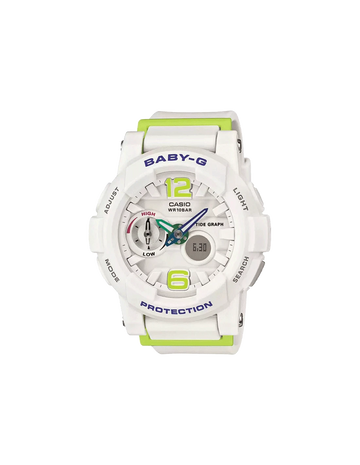 BABY-G BGA-180-7B2DR - BX027 White Analog-Digital - Women's Watch