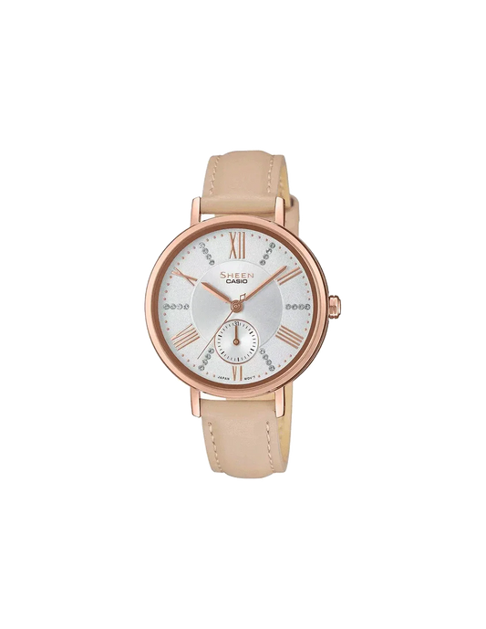 SHEEN SHE-3066PGL-7BUDF - SX241 Pink Gold IP - Women's Watch - Kamal Watch Company