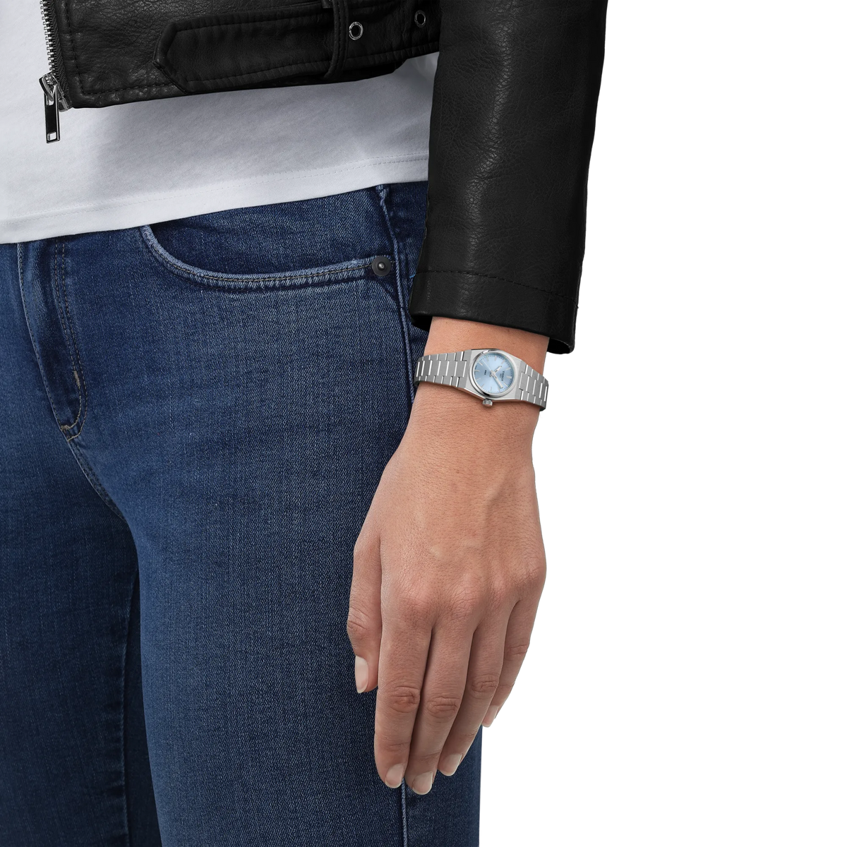 Tissot PRX 25mm T137.010.11.351.00 Watch for Women - on the wrist