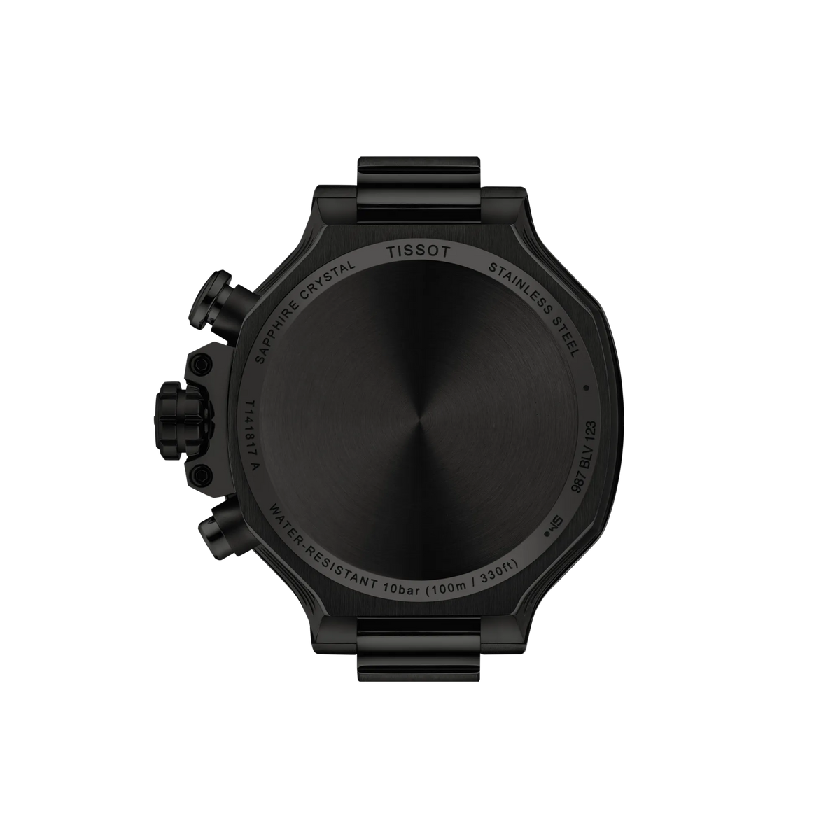 Tissot T-Race 38mm T141.817.37.051.00 Unisex Watch - case-back view