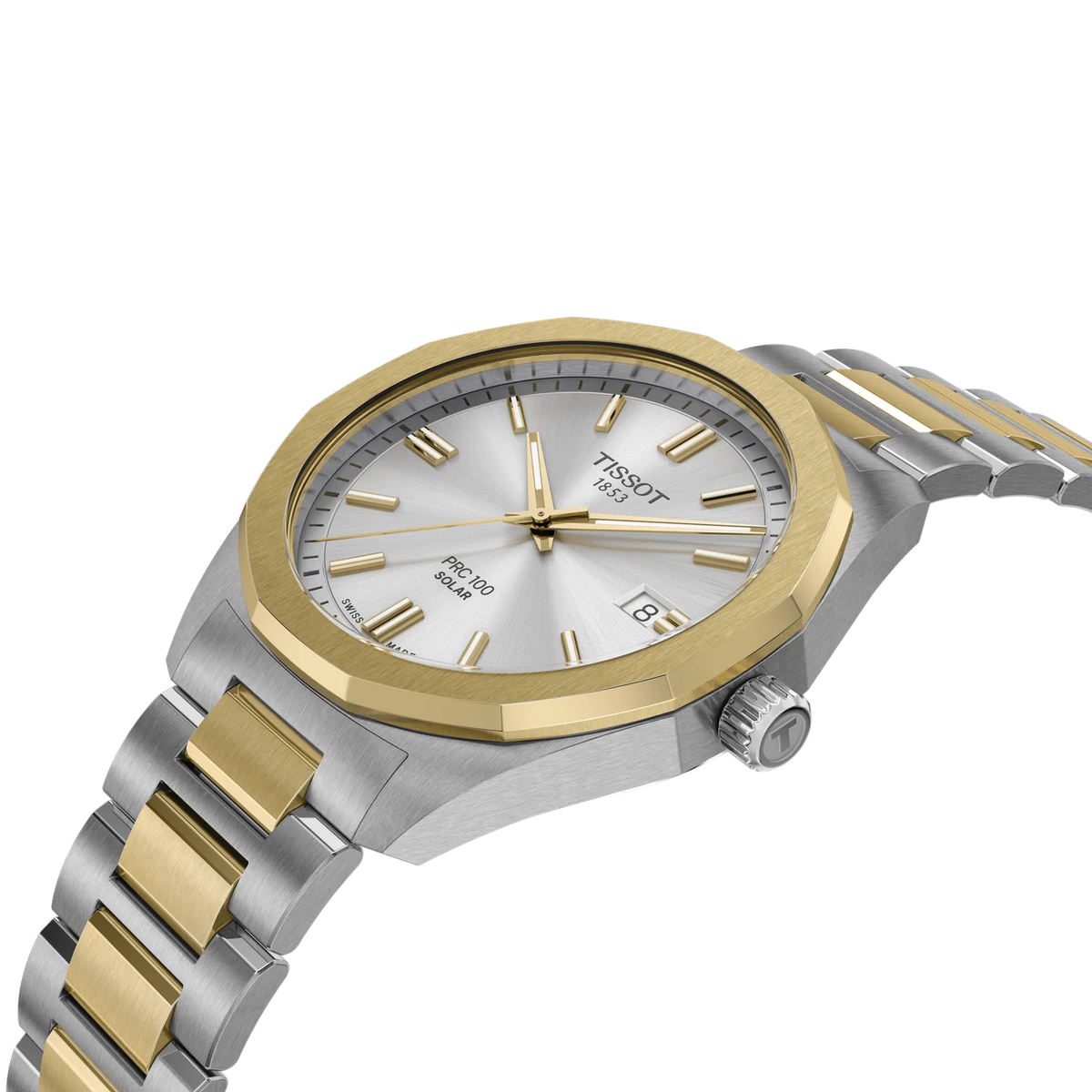 Tissot PRC 100 Solar 39mm T151.422.22.031.00 Watch for Men - detail view