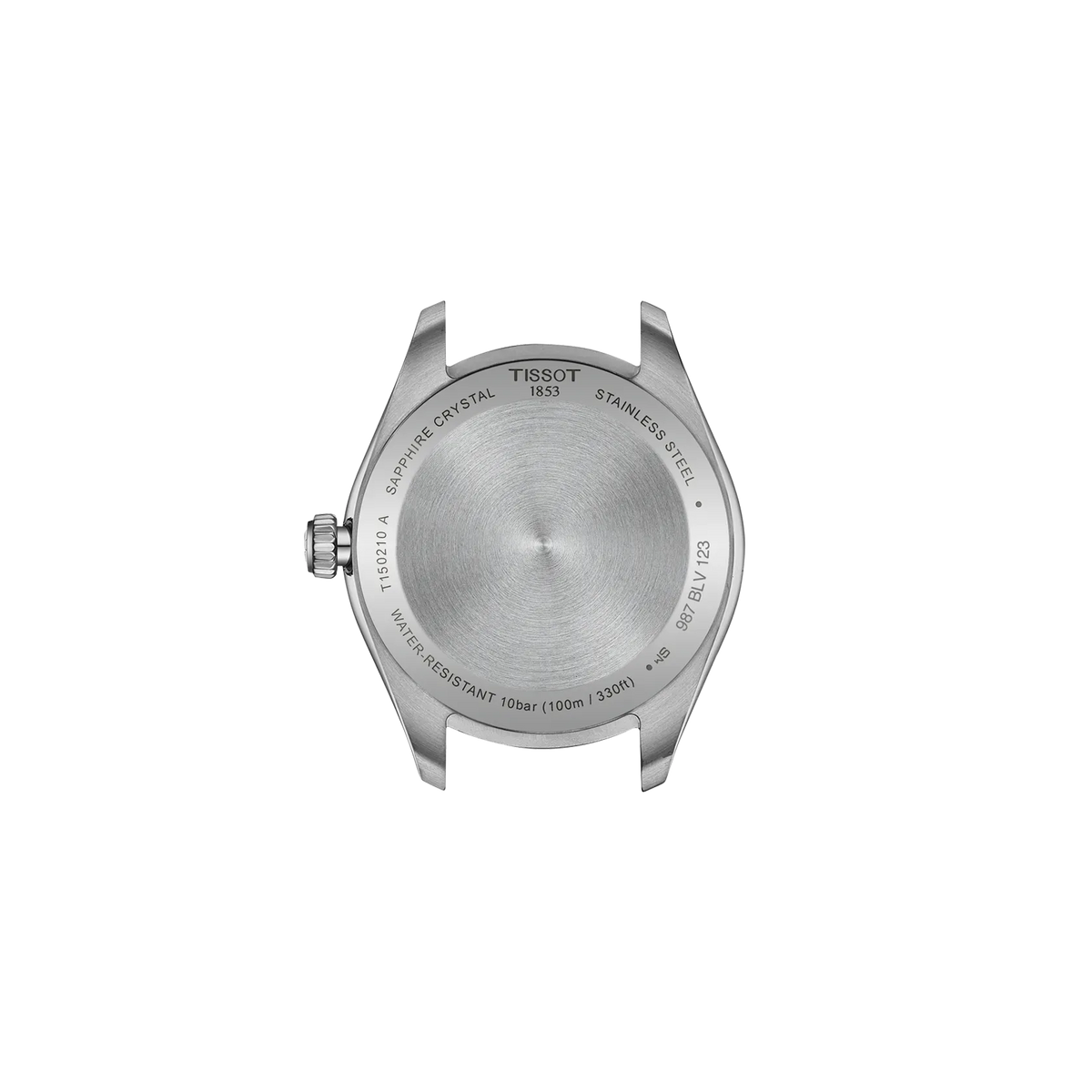Tissot PR 100 34mm T150.210.11.116.00 Watch for Women - case-back view