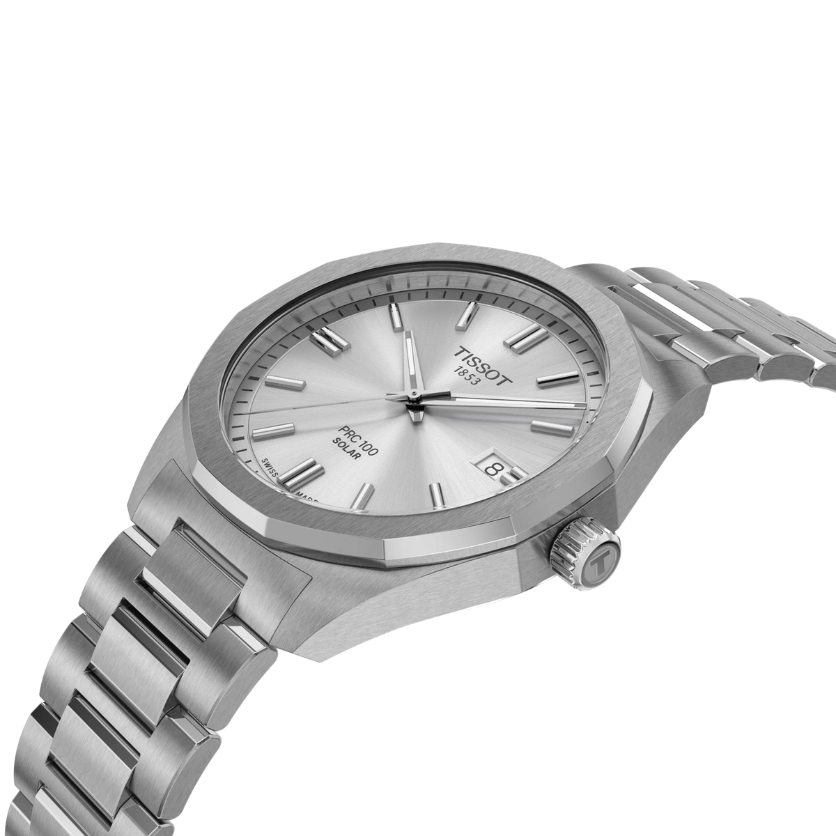Tissot PRC 100 Solar 39mm T151.422.11.031.00 Watch for Men - detail view