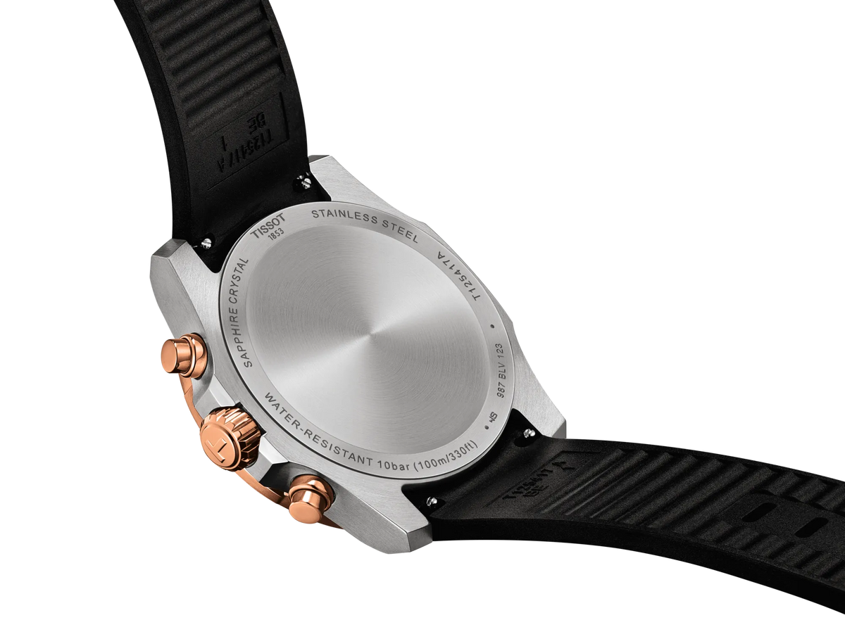 Tissot T-Sport T125.417.27.051.00 – case back detail