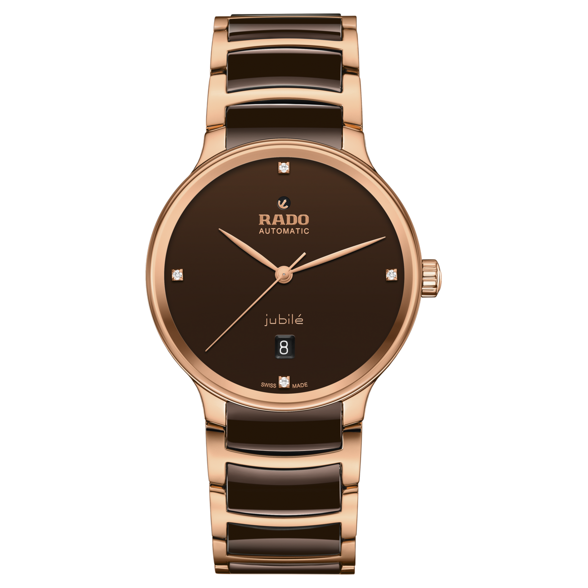 Rado Centrix Automatic Diamonds R30017712 – front view