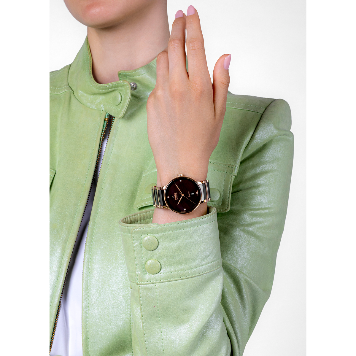 Rado Centrix Automatic Diamonds R30017712 – shown on the wrist