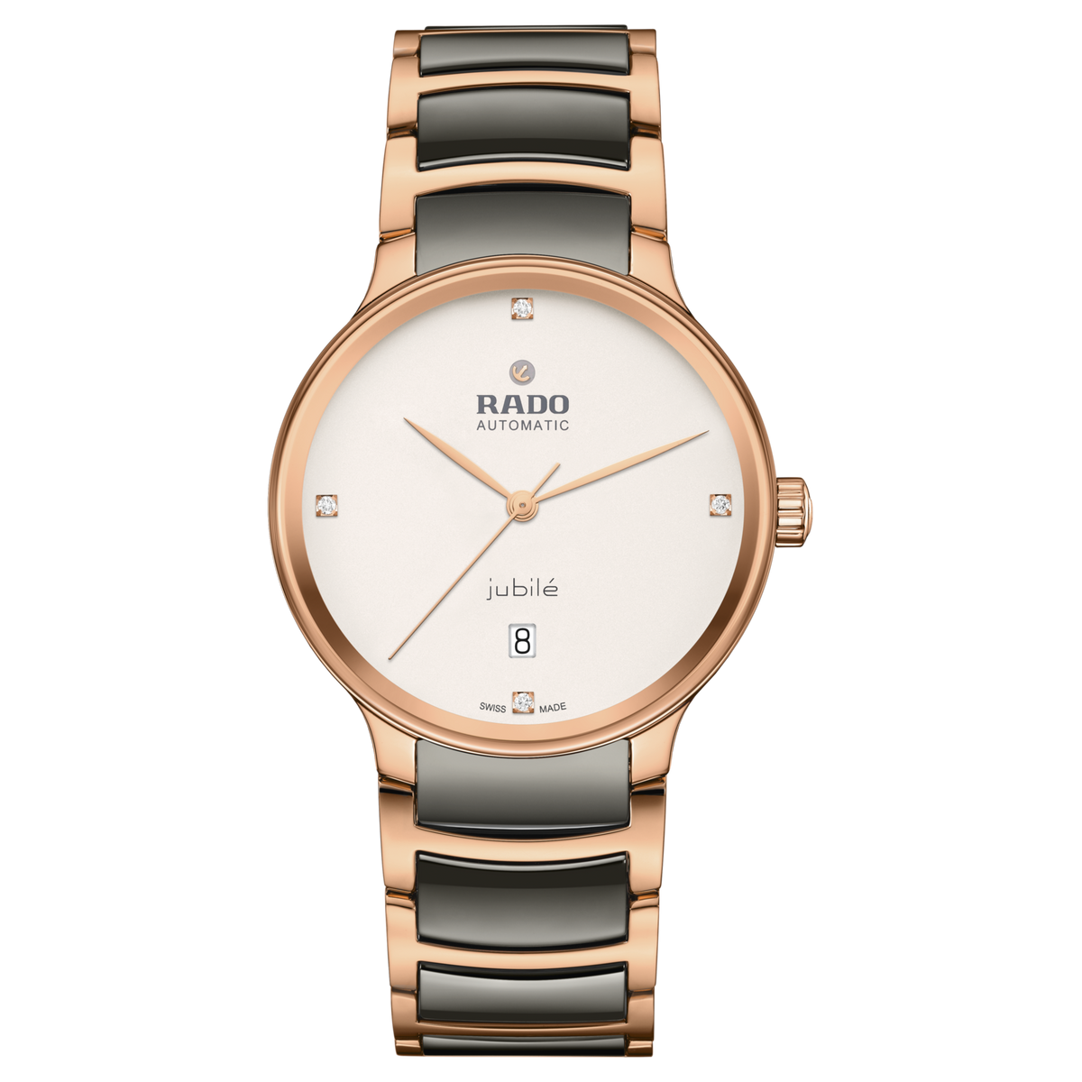 Rado Centrix Automatic Diamonds R30017722 – front view