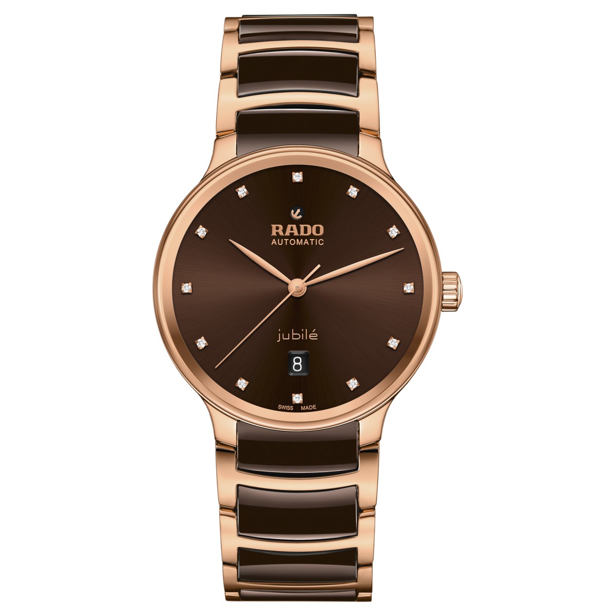 Rado Centrix Automatic Diamonds R30017732 – front view