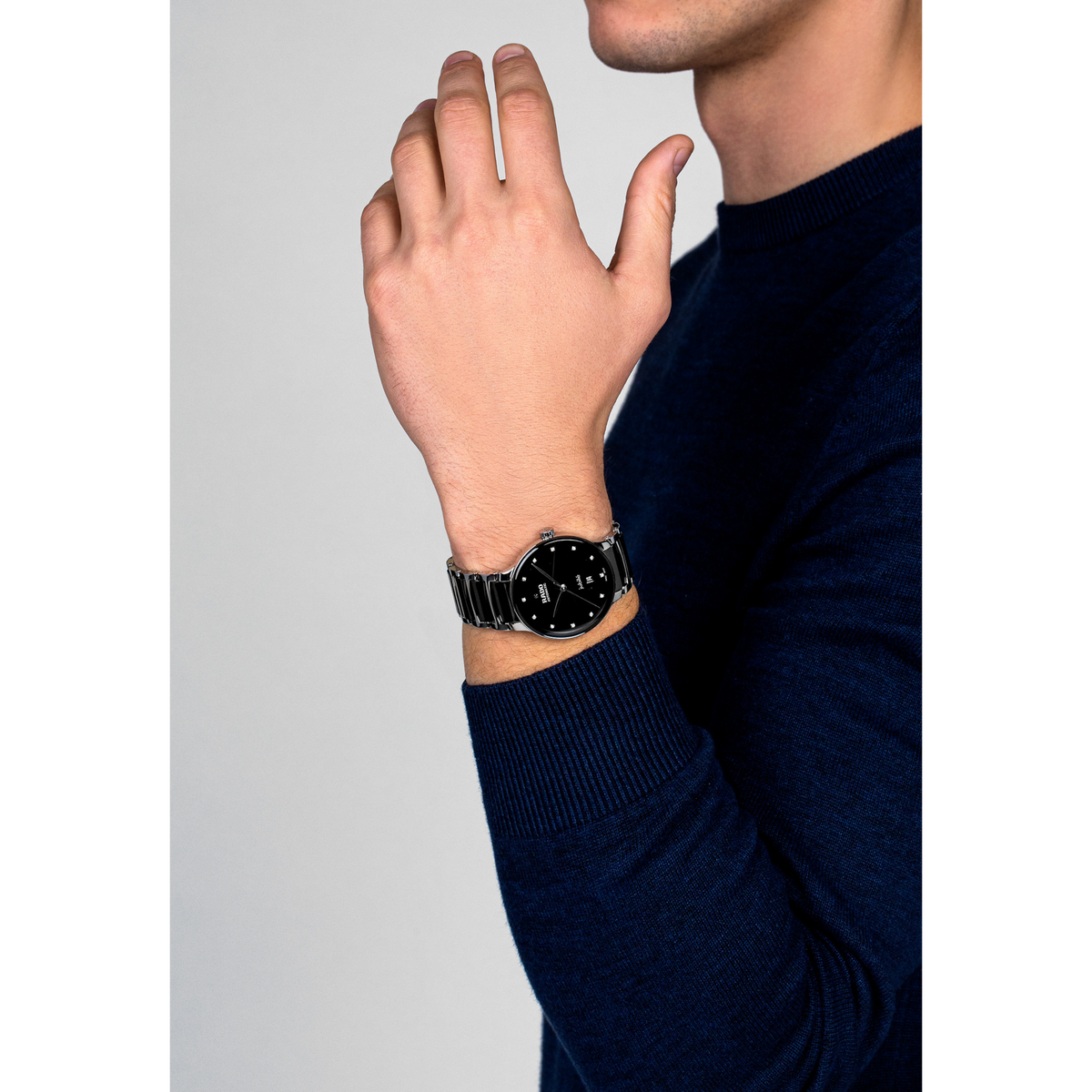 Rado Centrix Automatic Diamonds R30018742 – shown on the wrist