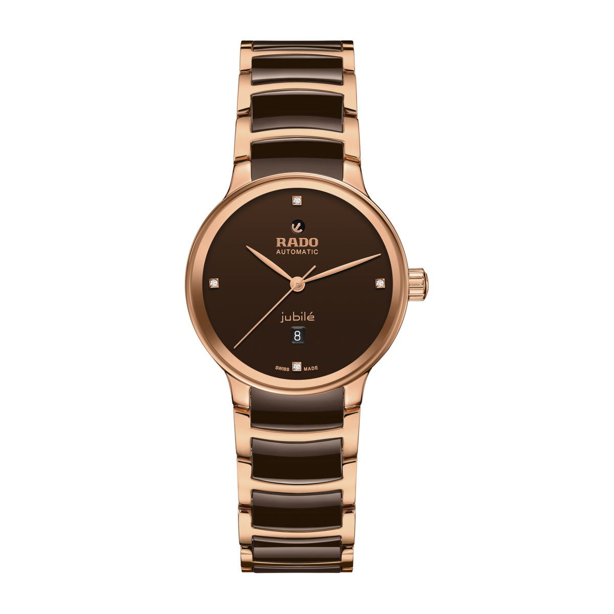Rado Centrix Automatic Diamonds R30019712 – front view
