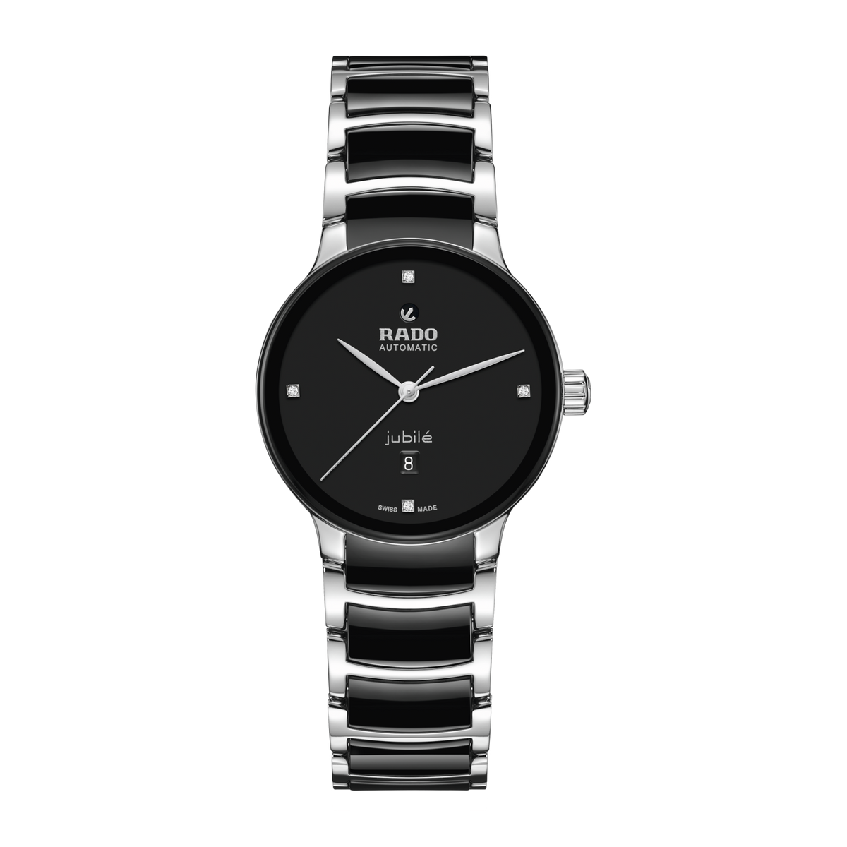Rado Centrix Automatic Diamonds R30020712 – front view