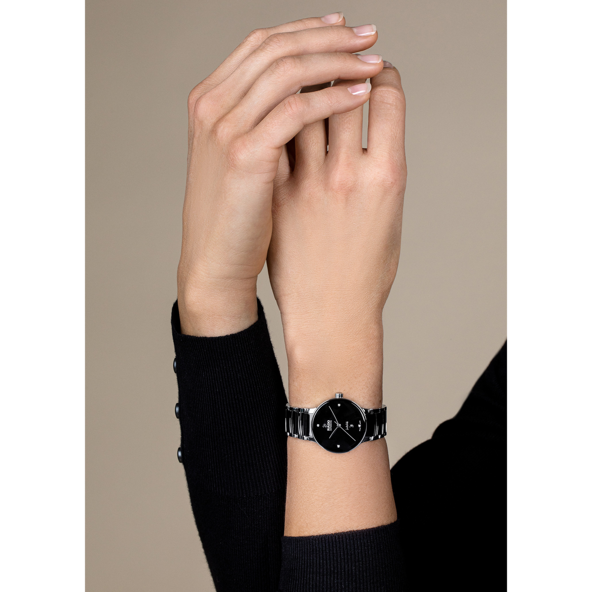 Rado Centrix Automatic Diamonds R30020712 – shown on the wrist