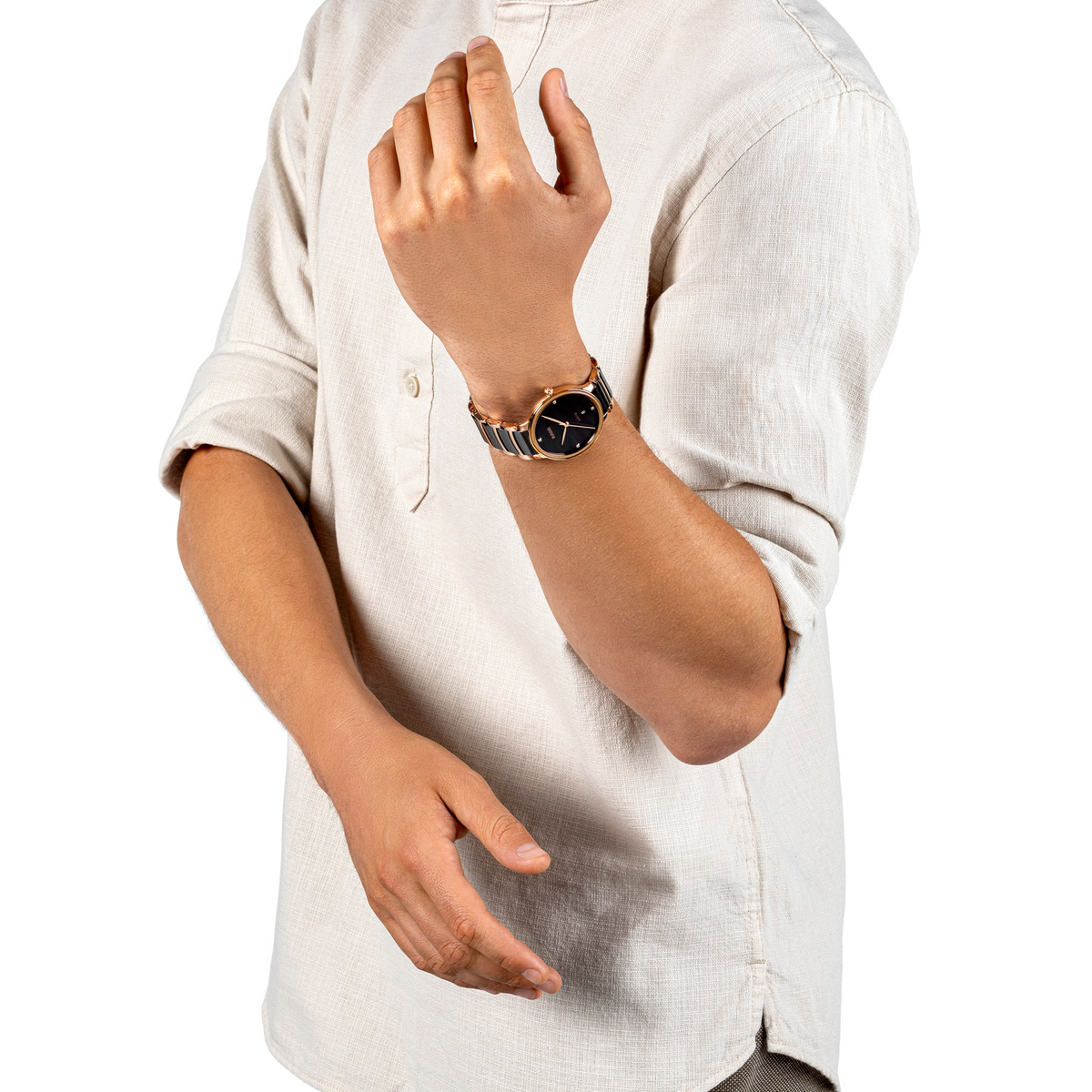 Rado Centrix Diamonds R30023712 – shown on the wrist