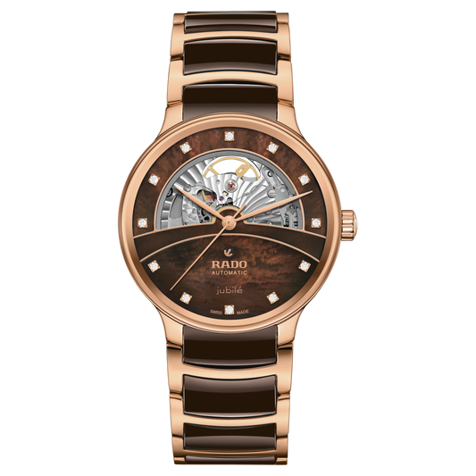 Rado Centrix Automatic Diamonds Open Heart R30028902 – front view