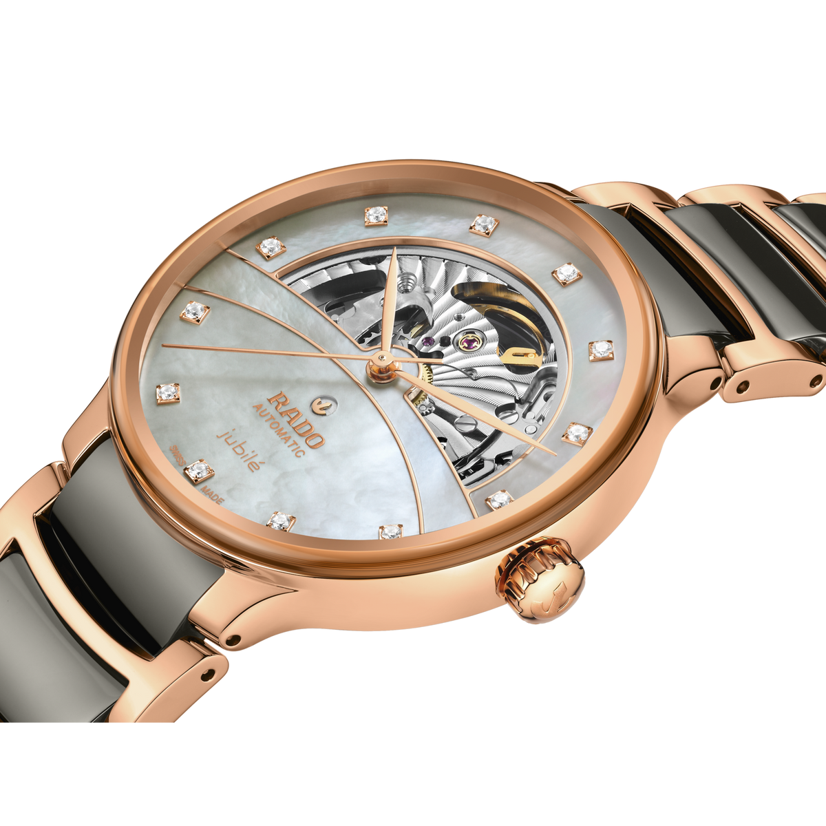Rado Centrix Automatic Diamonds Open Heart R30028912 – view 2