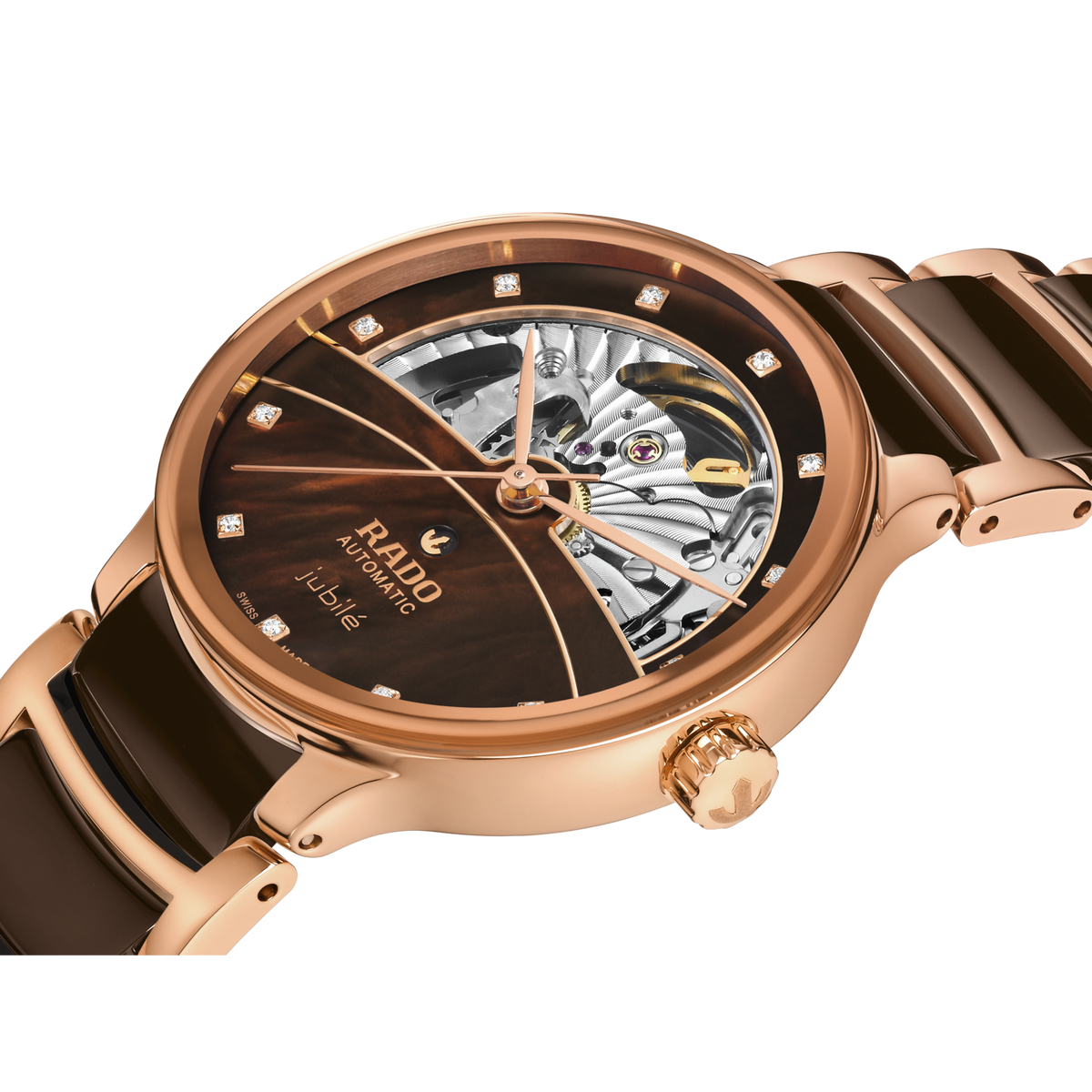 Rado Centrix Automatic Diamonds Open Heart R30029902 – view 2
