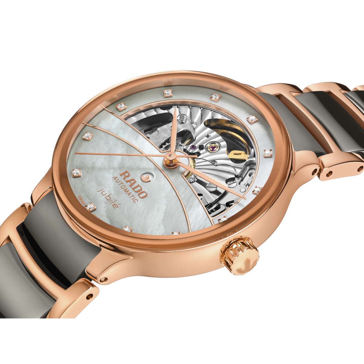 Rado Centrix Automatic Diamonds Open Heart R30029912 – view 2