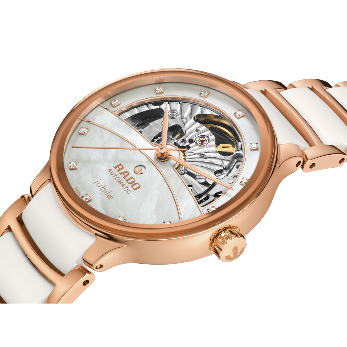 Rado Centrix Automatic Diamonds Open Heart R30029922 – view 2