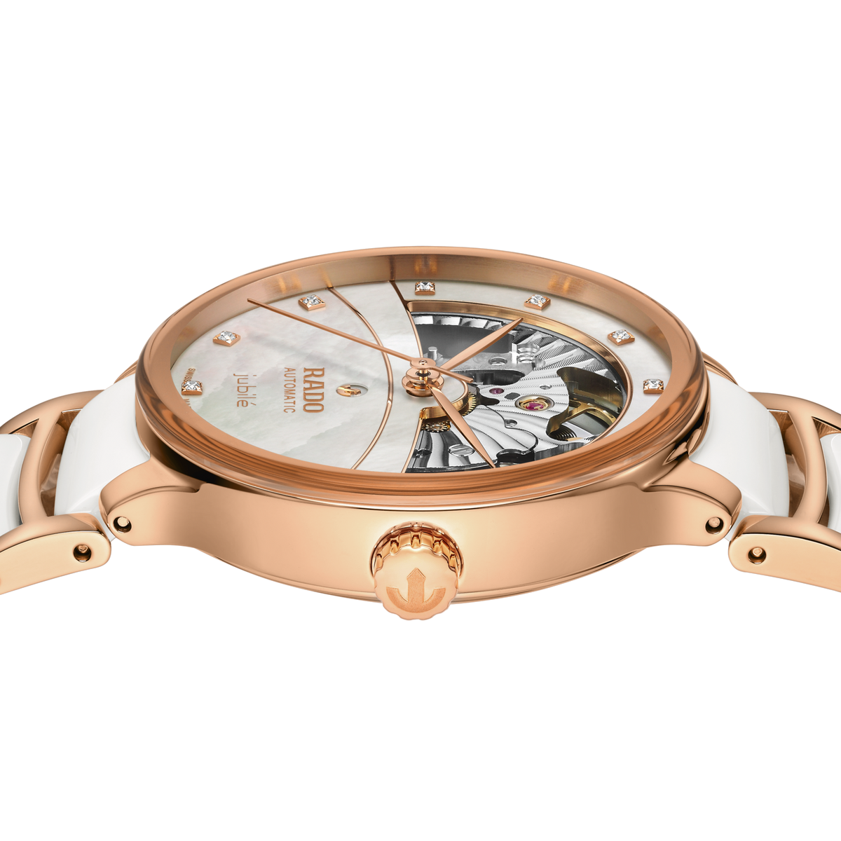 Rado Centrix Automatic Diamonds Open Heart R30029922 – view 3