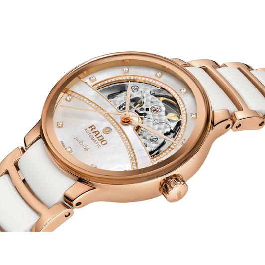 Centrix Automatic Diamonds Open Heart R30029932 Watch for Women