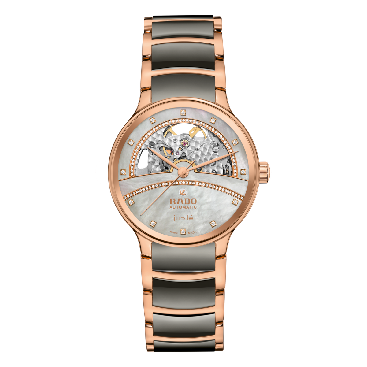 Rado Centrix Open Heart Diamonds R30029952 – front view