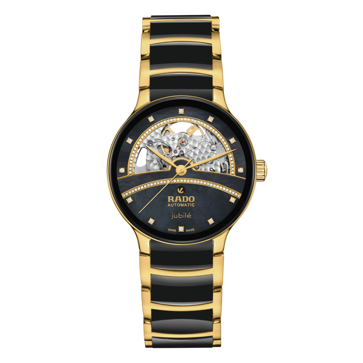 Rado Centrix Open Heart Diamonds R30032752 – front view