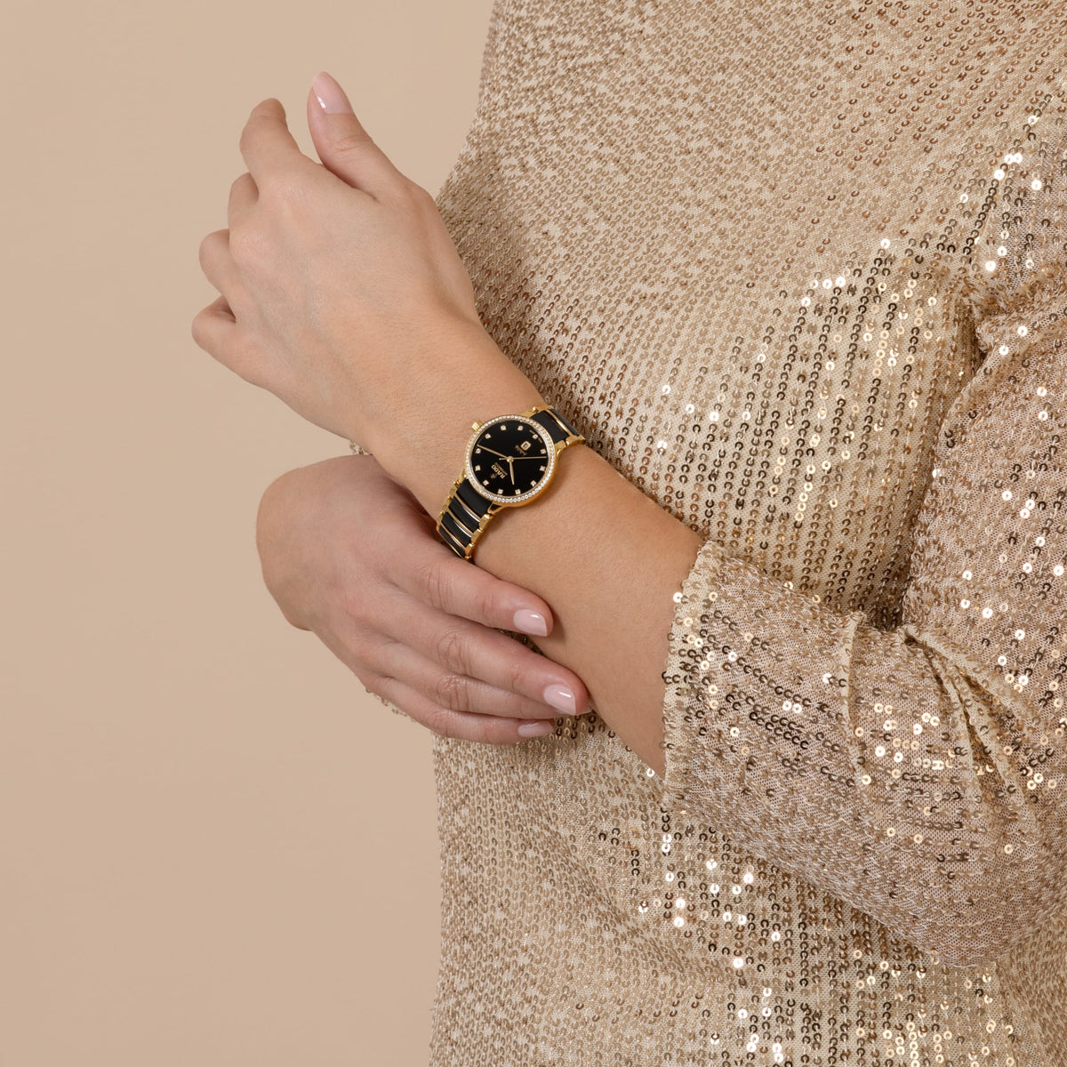 Rado Centrix Automatic Diamonds R30227702 – shown on the wrist