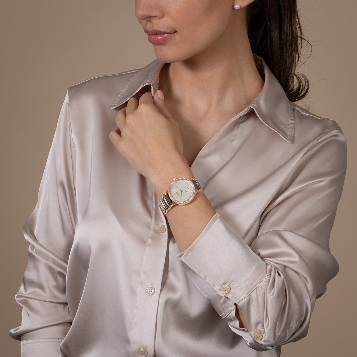 Rado Centrix Automatic Diamonds R30230912 – shown on the wrist