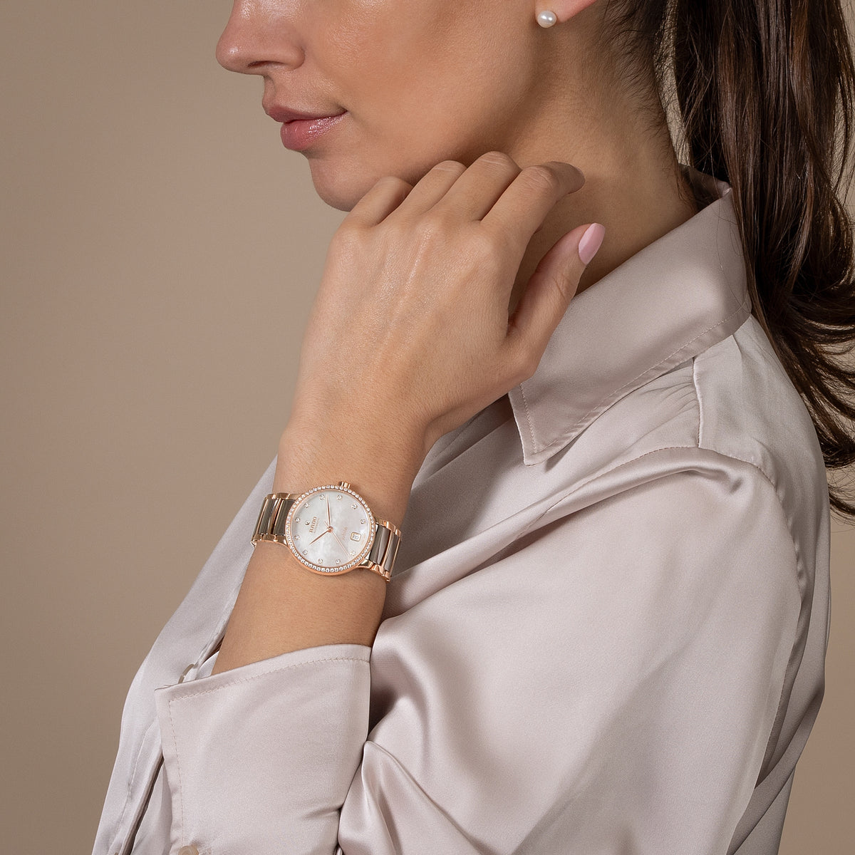Rado Centrix Automatic Diamonds R30230912 – shown on the wrist